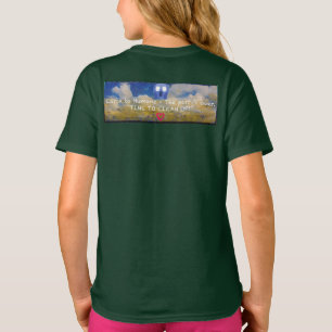 地球からのメッセージ Tシャツ