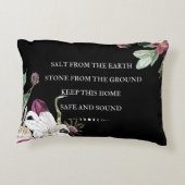 地球からの塩 アクセントクッション (裏面)