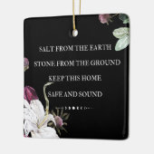 地球からの塩 セラミックオーナメント (左)