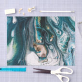 地球からの宇宙ティッシュペーパー 薄葉紙 (クラフト)