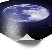 地球からの月 フォトプリント            (角)