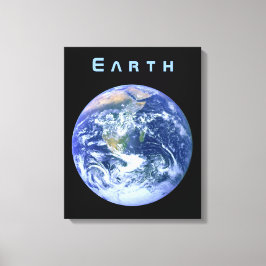 地球から宇宙 キャンバスプリント