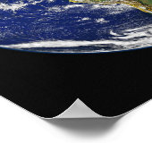 地球から宇宙 ポスター (角)