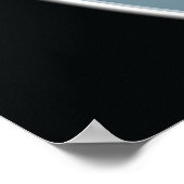 地球から宇宙 ポスター (角)