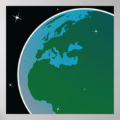 地球から宇宙 ポスター (正面)