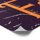 地球から火星へのヴィンテージSci-Fiポスター ポスター (角)