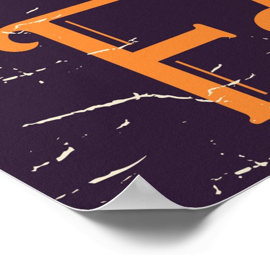 地球から火星へのヴィンテージSci-Fiポスター ポスター (角)