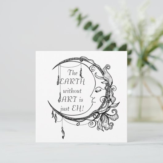地球から芸術が失われるとただのEH  インスピレーション名言 (スタンド正面)