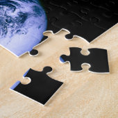 地球から見た宇宙'青い大理石' ジグソーパズル (側面)