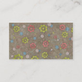 地球から 名刺 (裏面)