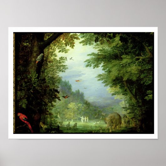 地球か地上の楽園、アダムと詳細 ポスター (正面)