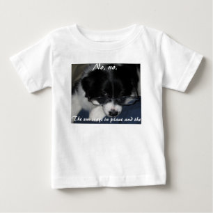 「地球がのまわりに私を回転」 ベビーTシャツ