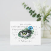 地球がはがきを癒し始めた ポストカード (スタンド正面)