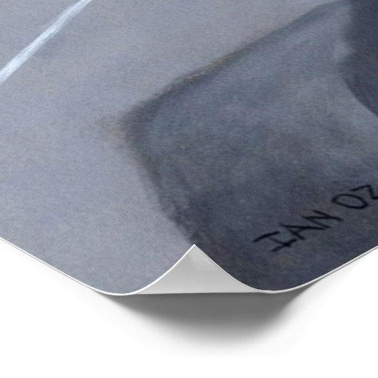 地球がまだゴート牧歌的な絵画を立っている日 ポスター (角)