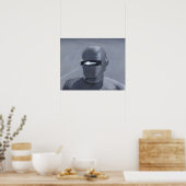 地球がまだゴート牧歌的な絵画を立っている日 ポスター (キッチン)