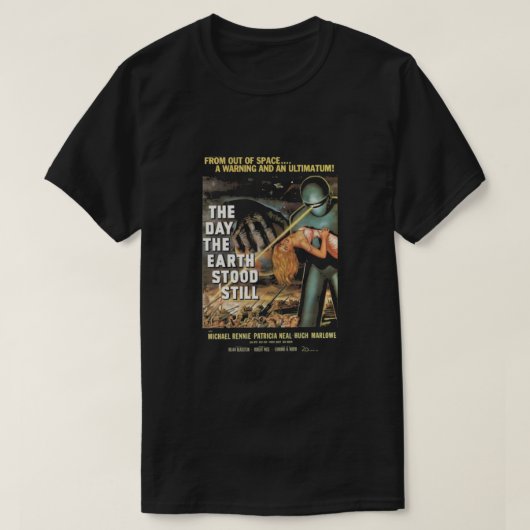 地球がまだ立っていた日 – 古いポスター1951 Es Tシャツ (デザイン正面)