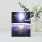 地球が宇宙局から見る ポストカード (スタンド正面)