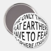 地球が平らでない マグネット (正面/裏面)