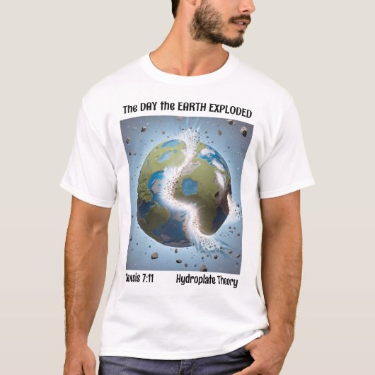 地球が爆発した日 HPT Tシャツ (正面)