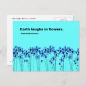 地球が笑う ポストカード (正面/裏面)