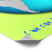 地球が第一。他の惑星はその後で破壊できます ポスター (角)