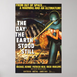 地球が静止した日 ポスター