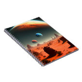 地球これが火星呼び出し，ノート ノートブック (右側)