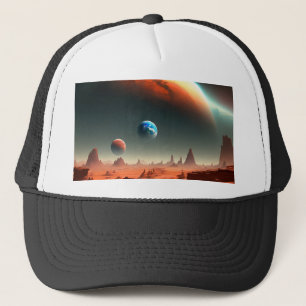 地球これは火星呼び出し、トラック帽 キャップ