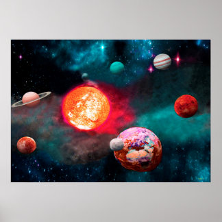 地球とその隣人 ポスター