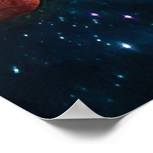 地球とその隣人 ポスター (角)