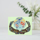 地球と一体である ポストカード (スタンド正面)