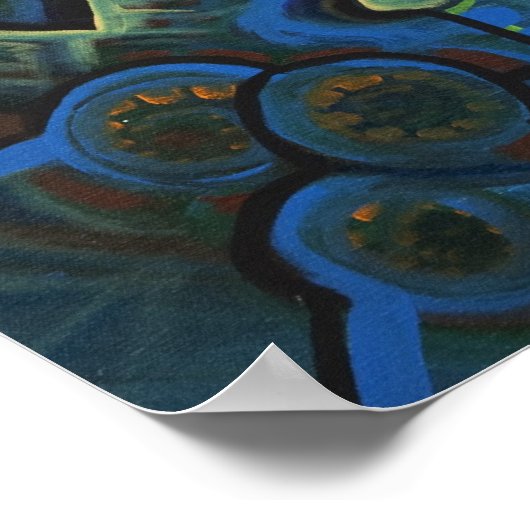 地球と人 ポスター (角)