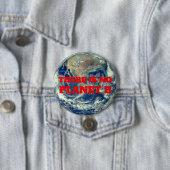 地球と共に「惑星Bなし」 缶バッジ (インサイチュ)