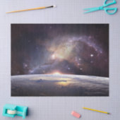 地球と宇宙ティッシュペーパー 薄葉紙 (クラフト)