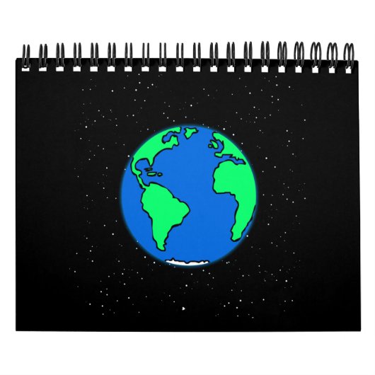 地球と宇宙 カレンダー (カバー)
