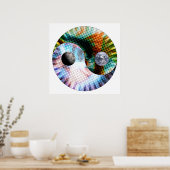 地球と宇宙 ポスター (キッチン)