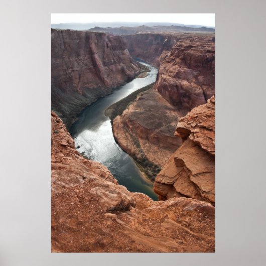 地球と時間（垂直） ポスター (正面)