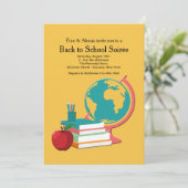 地球と書籍の招待状 招待状 (スタンド正面)