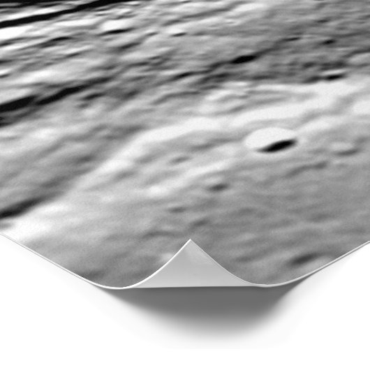 地球と月 ポスター (角)