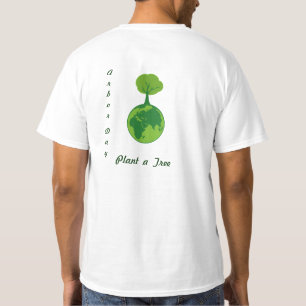 地球と木 – Tシャツ
