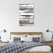 地球と煙I キャンバスプリント (インサイチュ (寝室))