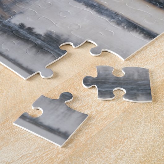 地球と煙I ジグソーパズル (側面)