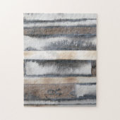 地球と煙I ジグソーパズル (縦)