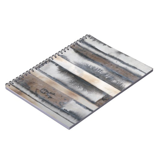 地球と煙I ノートブック (左側)