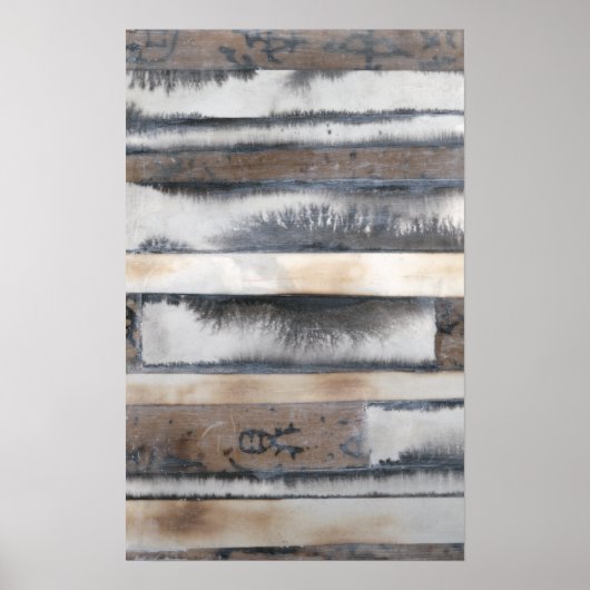 地球と煙I ポスター (正面)