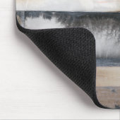 地球と煙I マウスパッド (コーナー)