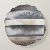 地球と煙I ラウンドクッション (裏面)