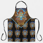 地球と空のマンダラ エプロン (正面)