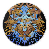 地球と空のマンダラ セラミックノブ (正面)