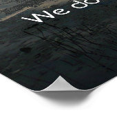 地球には入らない… ポスター (角)